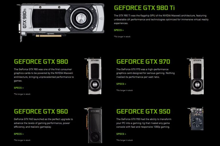 Is The GTX Nvidia 900 Series Still Worth Buying?